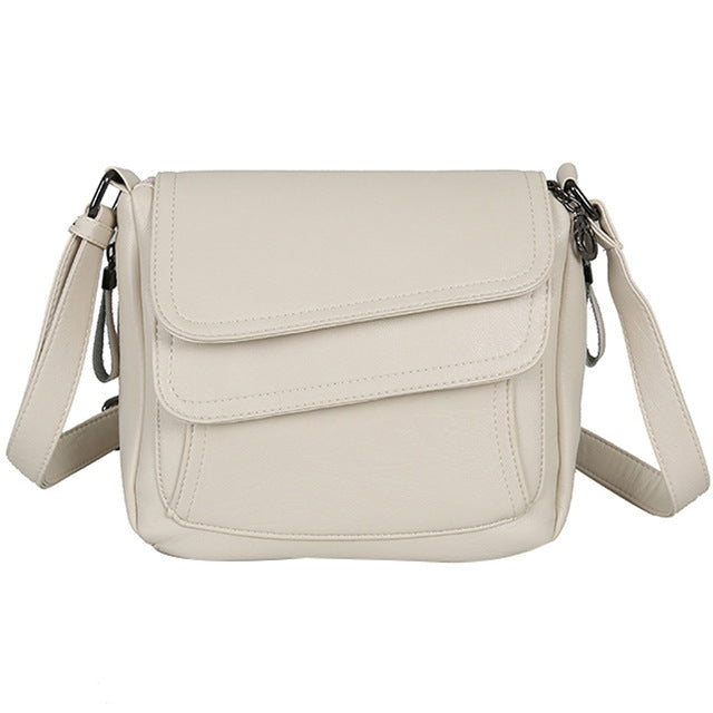 AAA Winter Style Leather Crossbody Bag