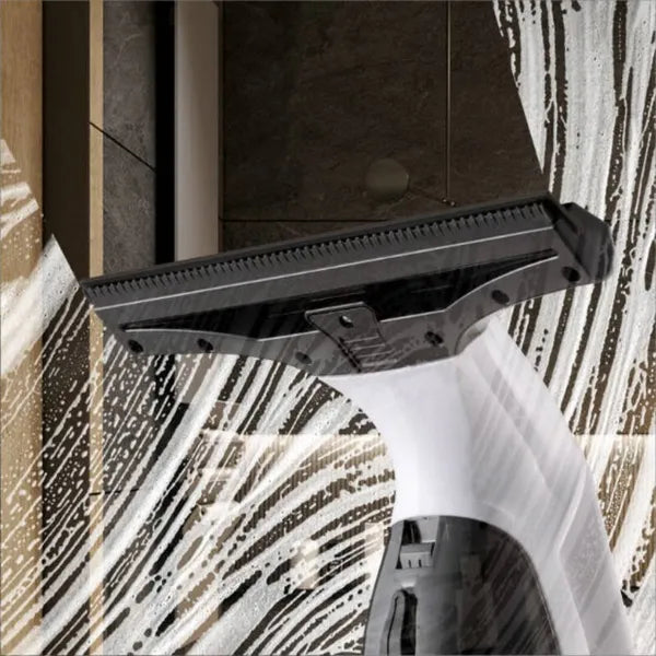Handheld Window Cleaner - Cordless Vacuum Cleaner - Handheld Vacuum Cordless Kit (Microfibre Cloth & Window Squeegee Vacuum) Cleaning Condensation Double Glazed Glass Window Cleaning